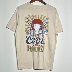 Coors Rodeo Graphic Tee - Cream